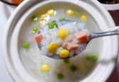家常好吃粥（8）——青豆火腿粥